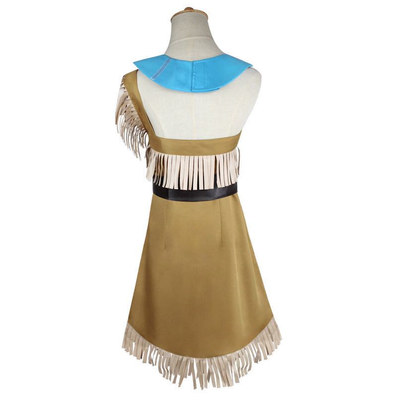 Jupe de cosplay de la princesse indienne Pocahontas