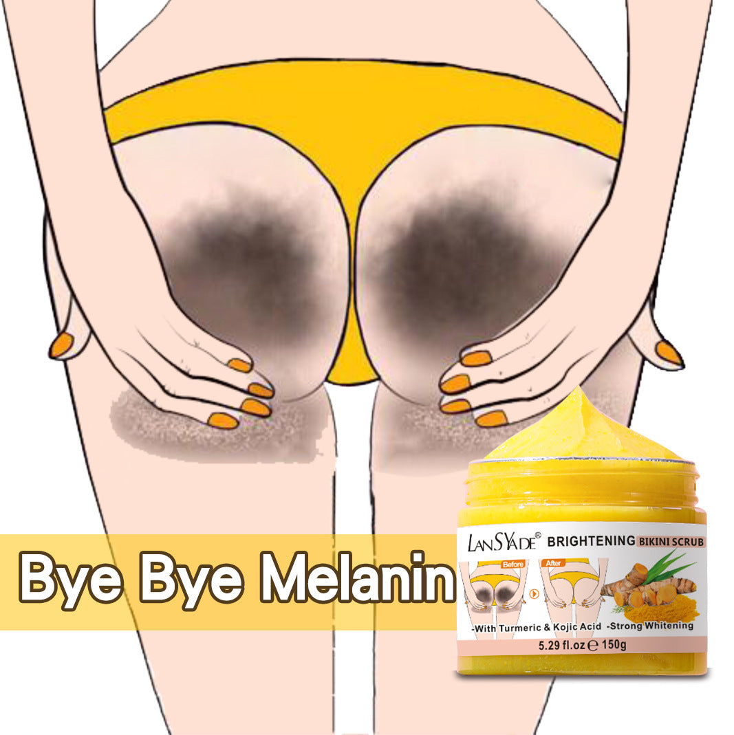 Exfoliante facial iluminador y rejuvenecedor con cúrcuma y ácido kójico
