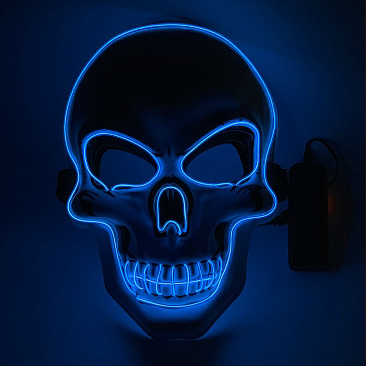 Masque lumineux LED d'Halloween