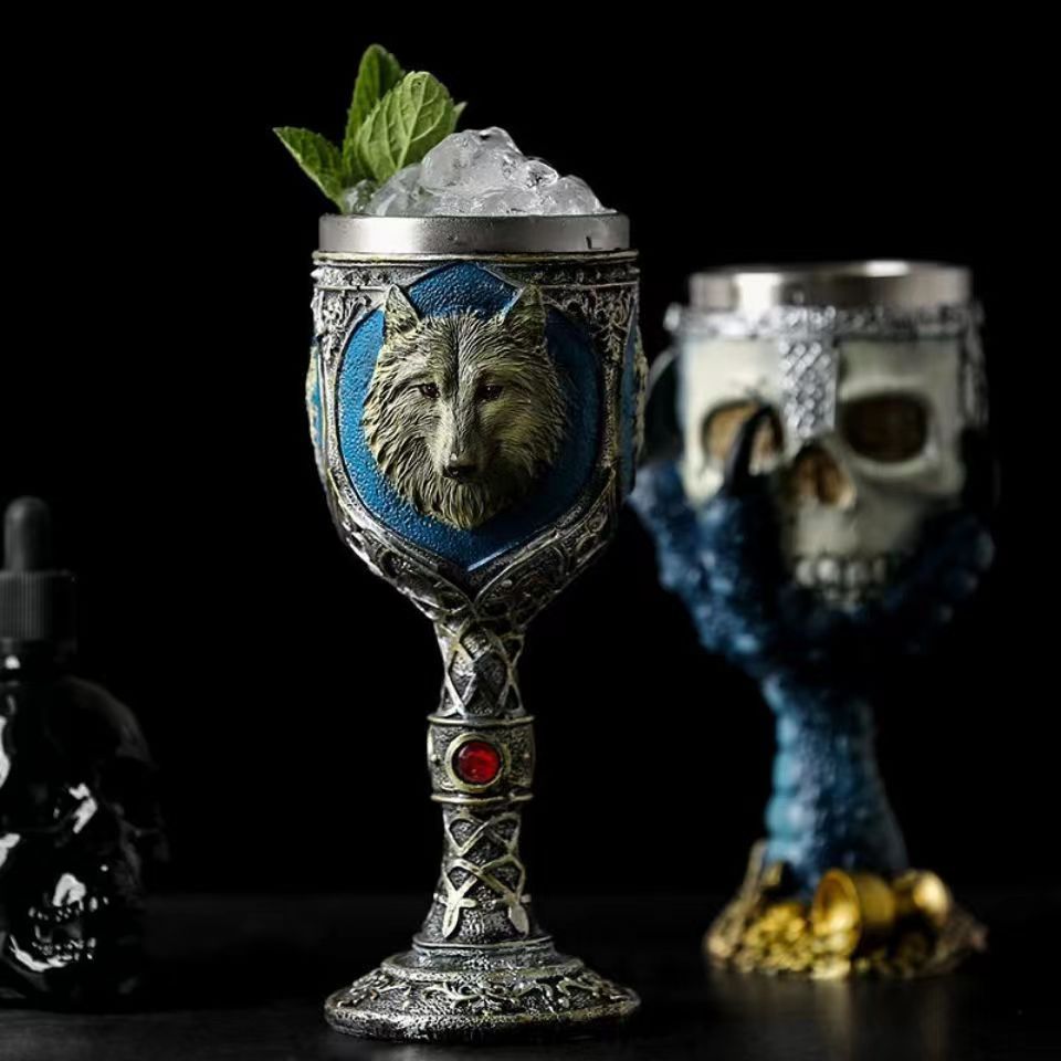 Whisky Canción de hielo y fuego Personalidad Vaso rojo