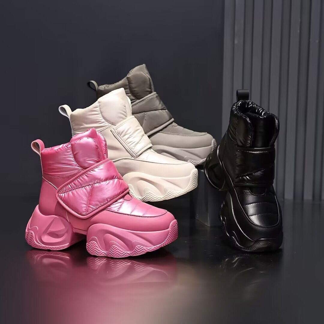 Nuevas botas cortas de plataforma de moda Botas de nieve de moda