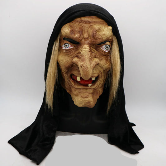 Masque de sorcière effrayante d'Halloween