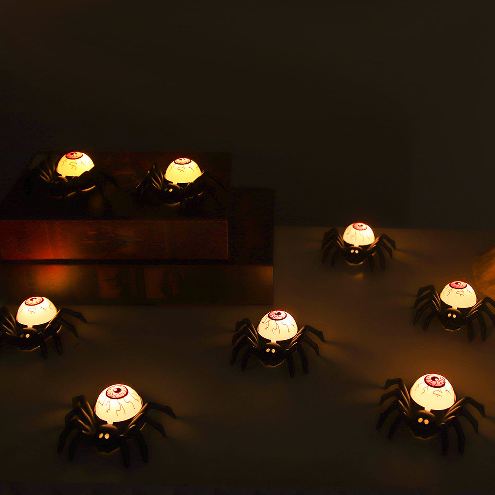 Perles décoratives en forme d'araignée pour Halloween, ambiance festive