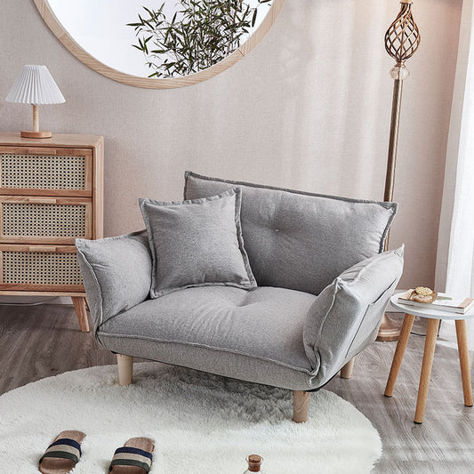 Japanese-style Lazy Sofa Double Tatami Bed Bedroom Small Apartment Foldable