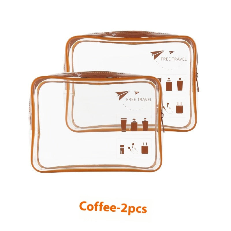 Multi-functional Transparent Travel Waterproof Portable Aviation Plastic Bag