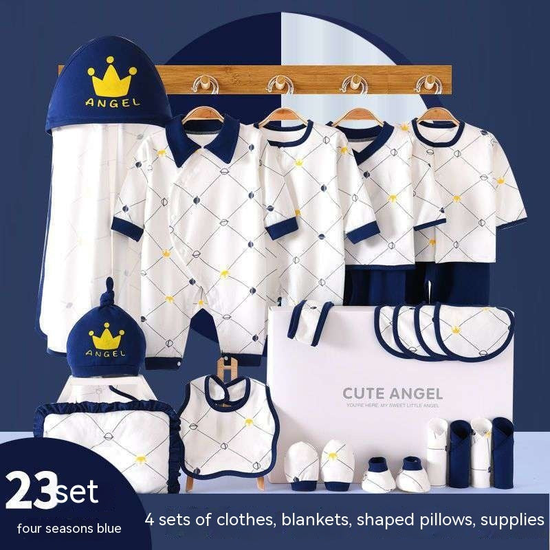 Coffret cadeau pour nouveau-né en pur coton pour bébé