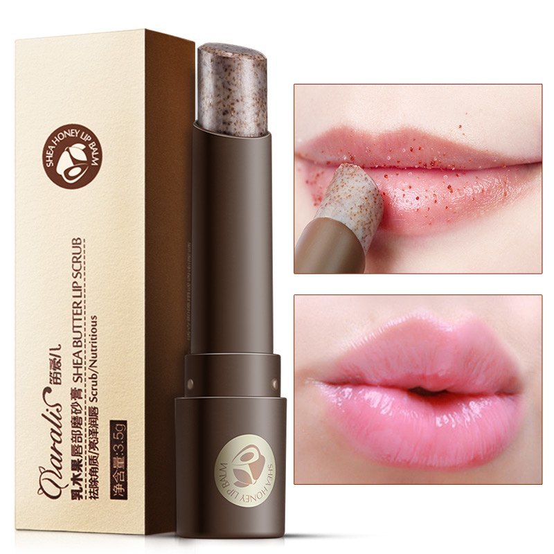 3,5g manteca de karité exfoliante labial maquillaje nutritivo bálsamo labial hidratante antienvejecimiento exfoliante labio completo