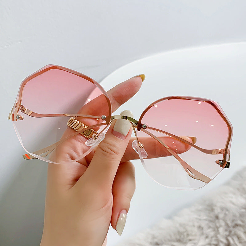 Gafas de sol de moda con protección UV para mujer