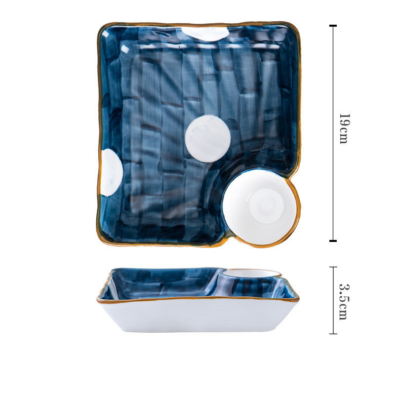 Plato De Cerámica Japonesa Con Vinagre