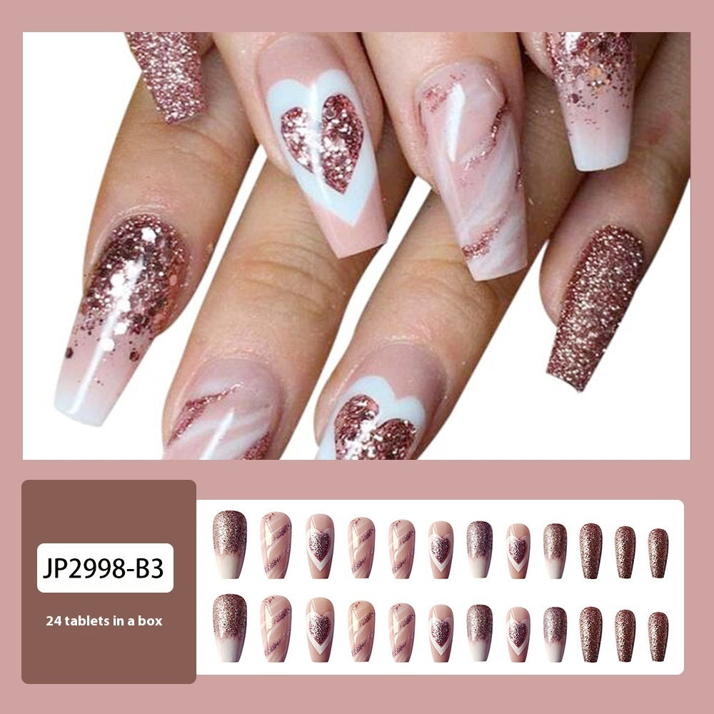 Armadura de uso de parche de uñas postizas ultralarga