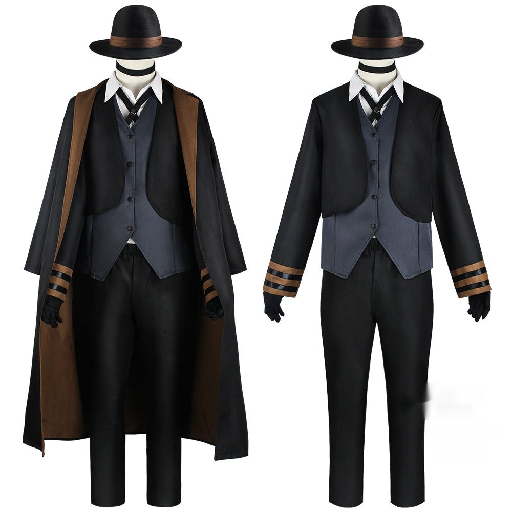 Costume Wenhao Stray Dogs Cos Plaines centrales également cosplay costume de scène