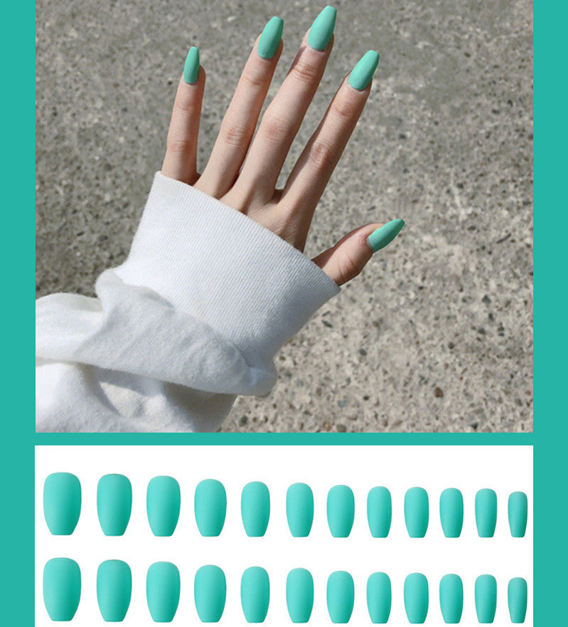 Uñas de ballet esmeriladas