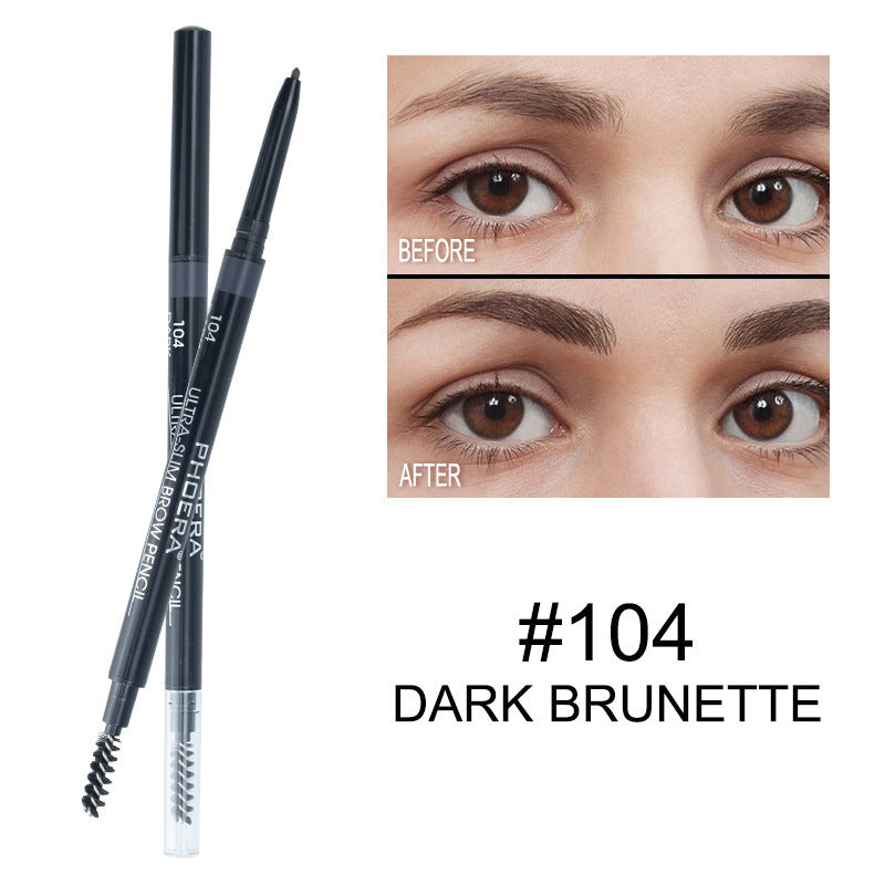 Nouveau crayon à sourcils fin 5 couleurs PHOERA