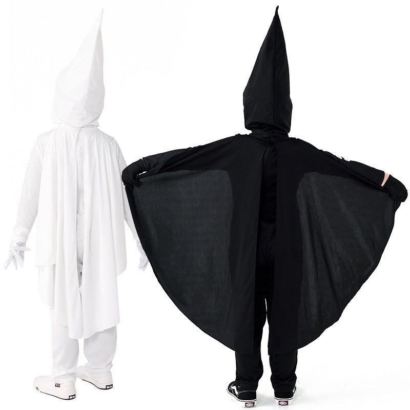 Déguisement d'Halloween pour enfants, tête de mort
