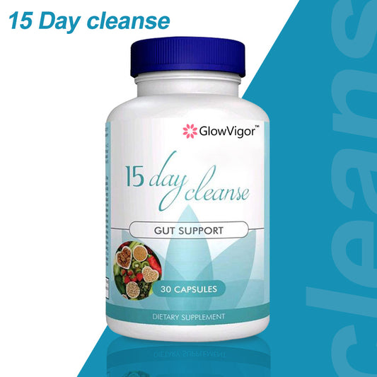 GlowVigor 15 jours de cure de nettoyage intestinal - Soutien intestinal et du côlon