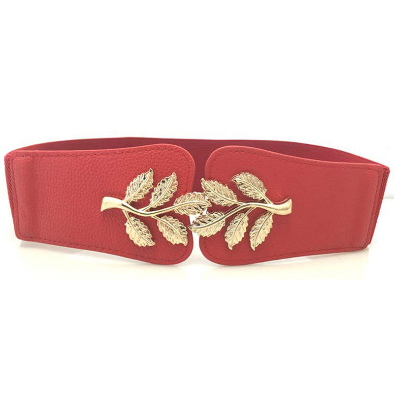 Ceinture élastique à la taille, robe décorative, douce, une paire de boucles