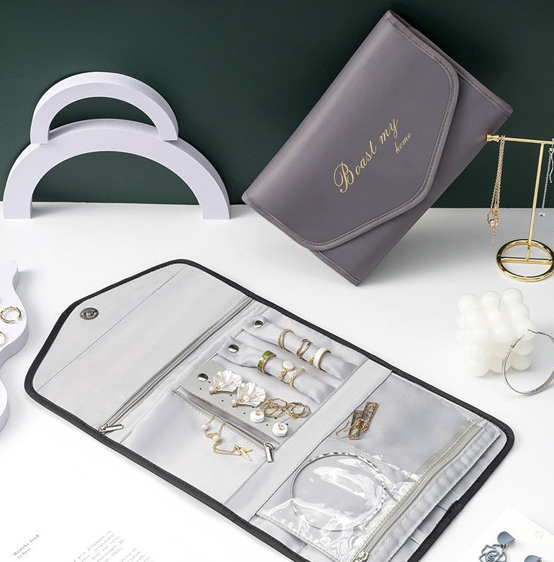 Nouveau sac de rangement pour bijoux de voyage portable