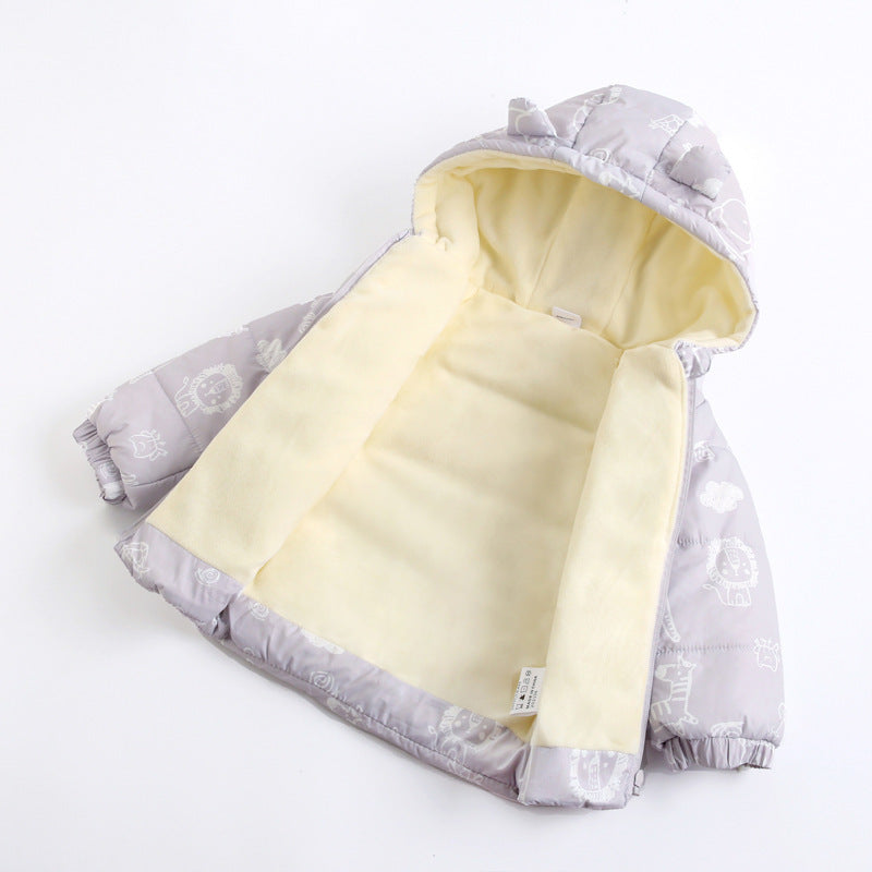 Chaqueta acolchada de plumas Ropa para bebés y niños
