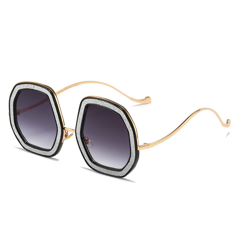 Gafas de sol de moda de marca de moda
