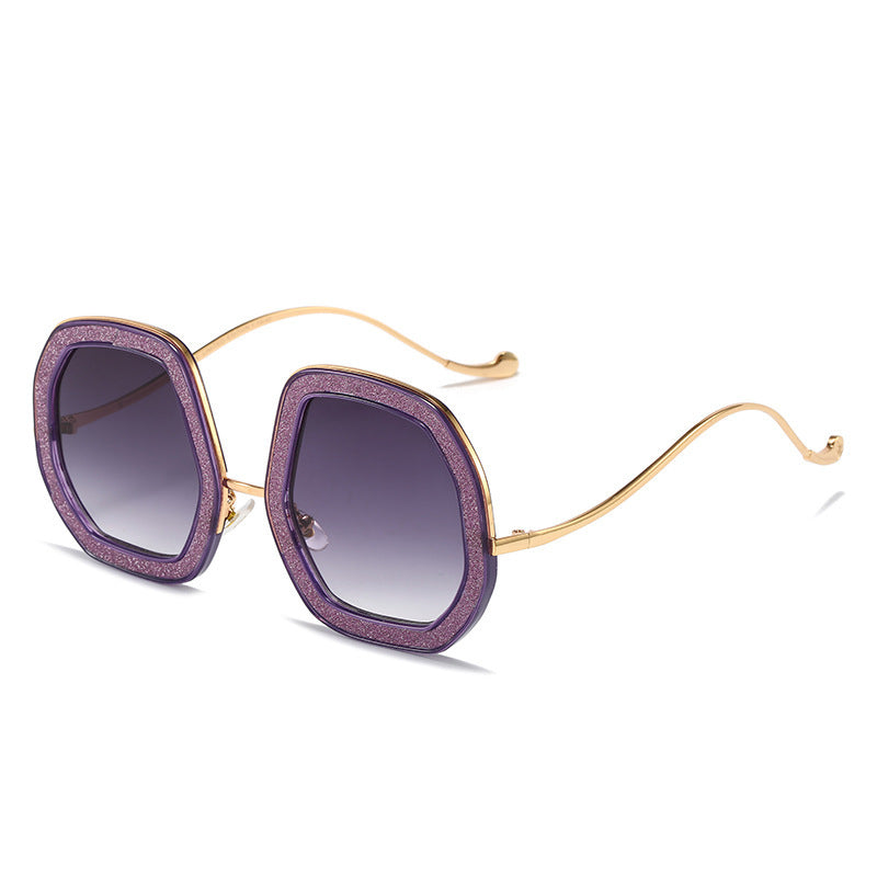 Gafas de sol de moda de marca de moda