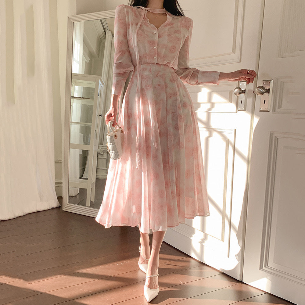 Ensemble jupe taille haute pour femme