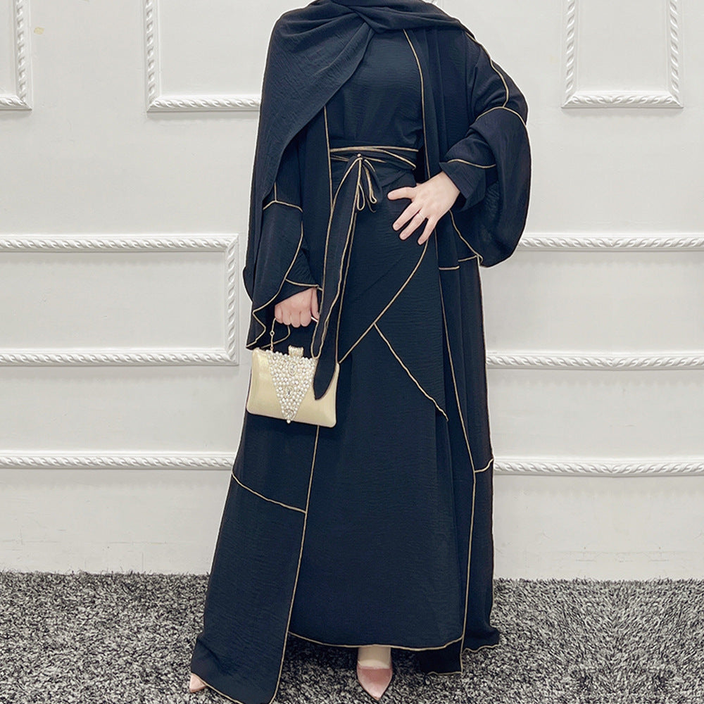 Manteau de garniture Vêtements d'intérieur Robe Jupe Circonférence Costume trois pièces