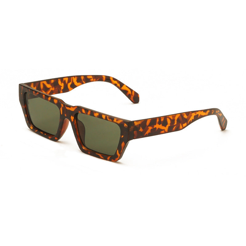 Protección UV Sombrilla Personalidad Retro Leopard Print Gafas de sol UV400