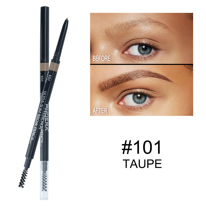 Nouveau crayon à sourcils fin 5 couleurs PHOERA