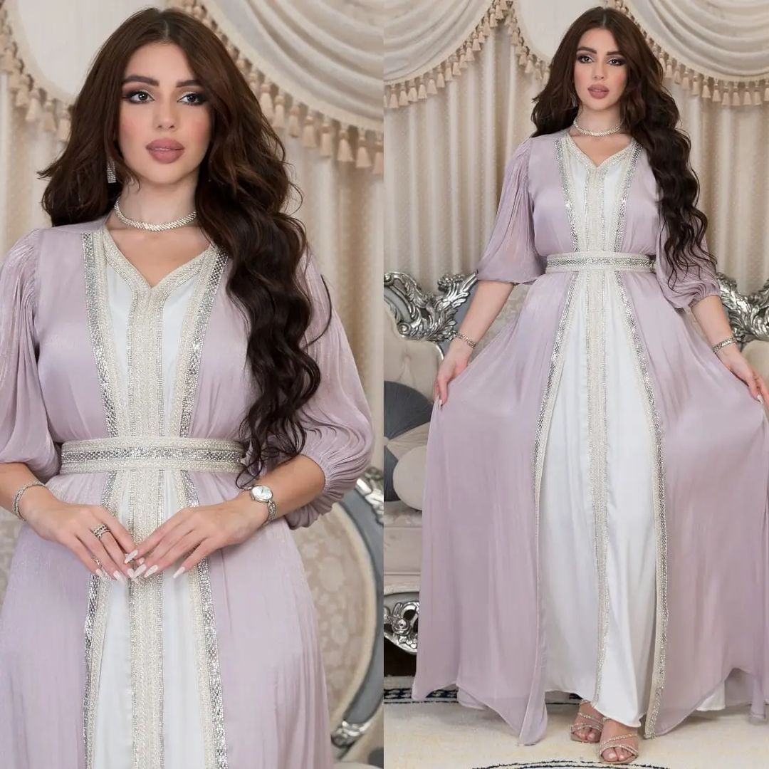 Women's Bright Silk Satin Dress