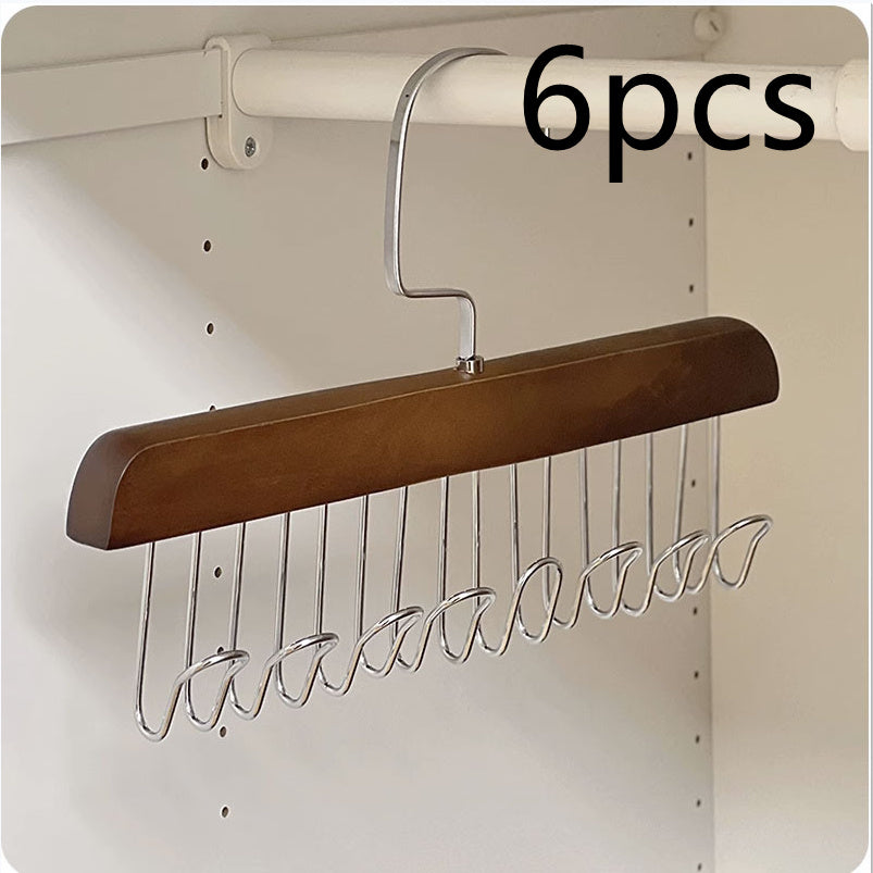 Fantástico perchero para ropa interior de verano con múltiples ganchos para guardar chalecos