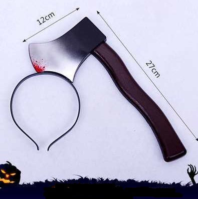 Bandeau d'Halloween avec objet délicat