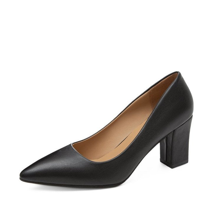 Tacones altos femeninos versátiles de moda
