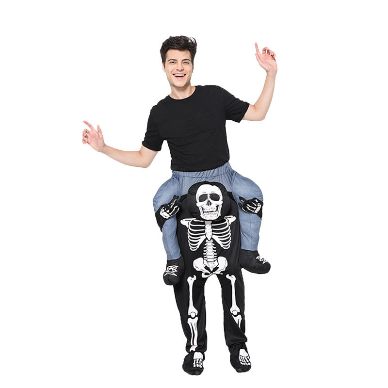 Costume d'Halloween drôle de squelette
