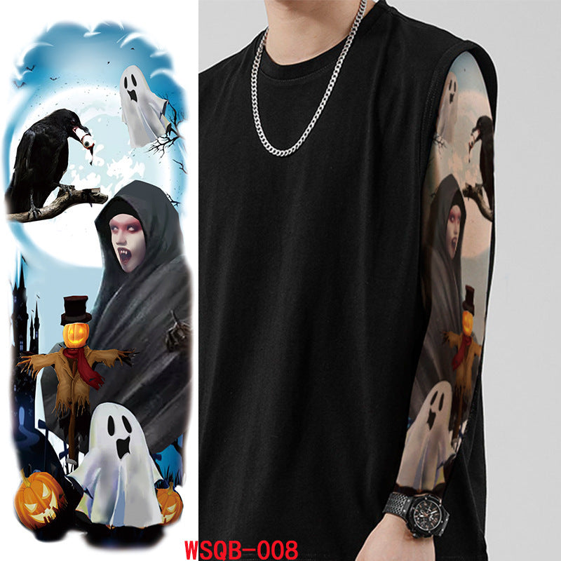 Autocollants de tatouage d'Halloween