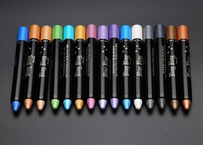 Bolígrafo de perlas de colores.