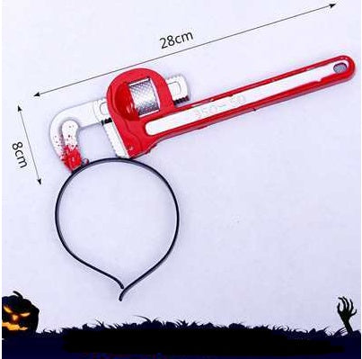 Bandeau d'Halloween avec objet délicat
