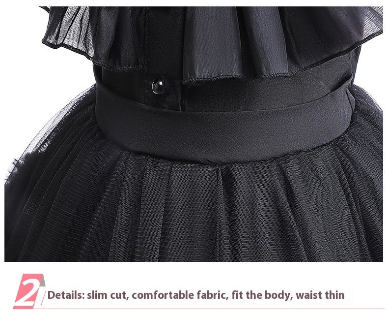 Girls' Mesh Hollow Pettiskirt Merlina Adams