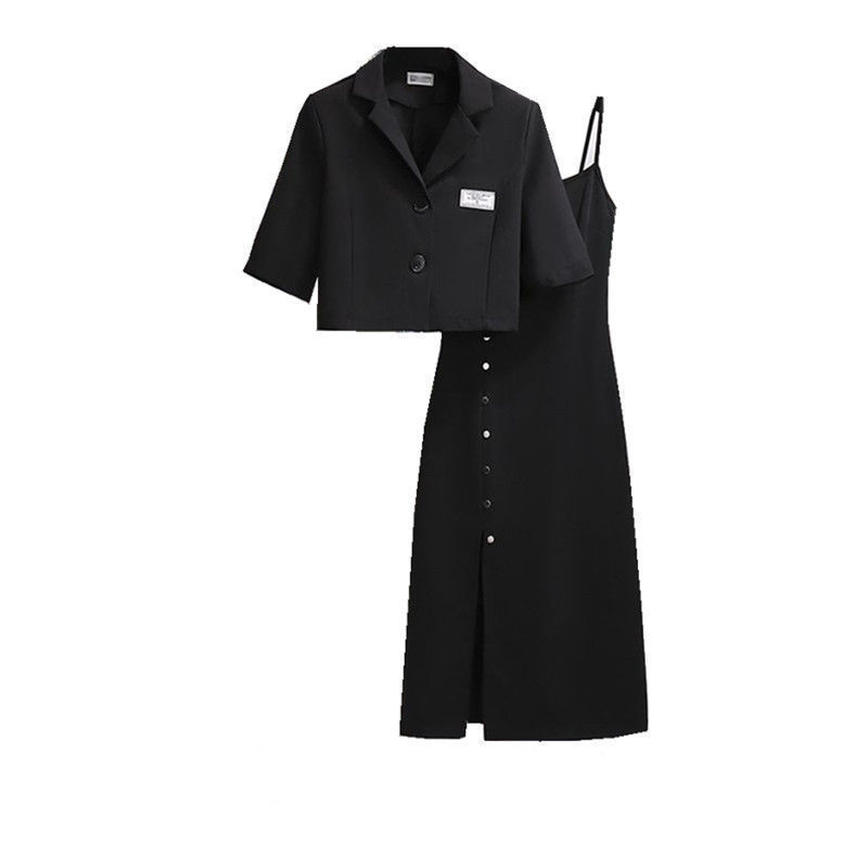 Ensemble deux pièces pour femme, robe moulante amincissante
