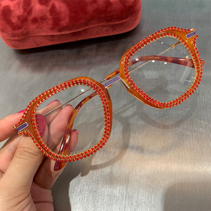 Gafas de sol de diamante UV400