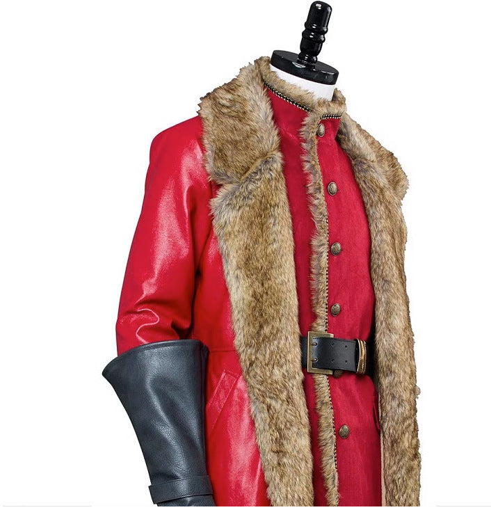 Costume de performance du Père Noël de l'équipe d'urgence