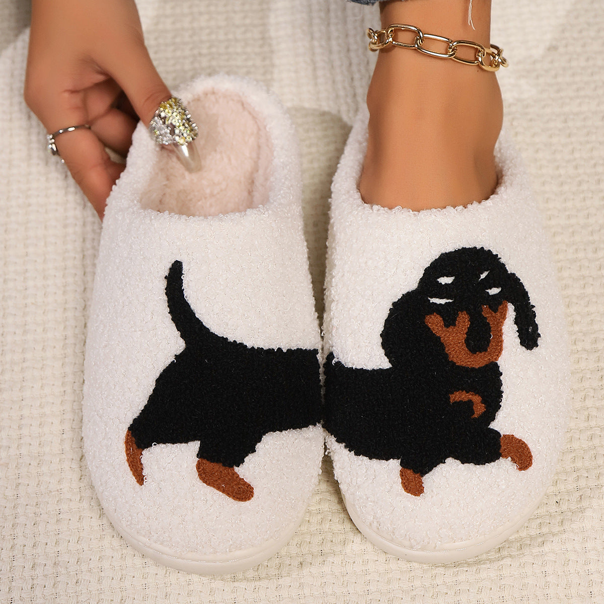 Chaussons d'Halloween en forme d'araignée et de chapeau de sorcière, antidérapants, pour la maison, la chambre à coucher, pour l'hiver, chauds, pour femmes et hommes
