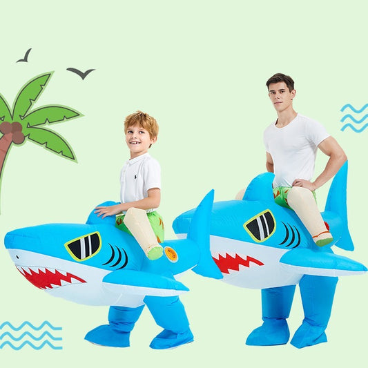 Costume gonflable de dinosaure pour enfants d'Halloween