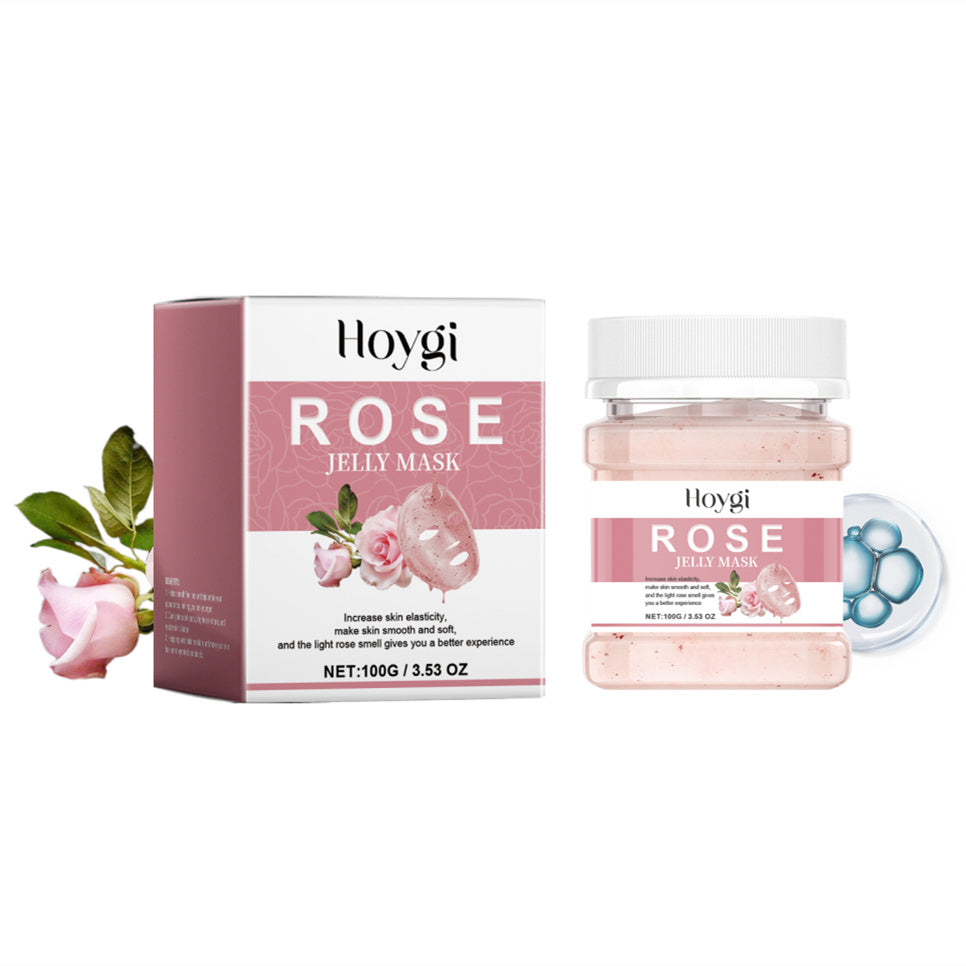 Poudre de soin hydratante nourrissante et douce à la rose Hoygi
