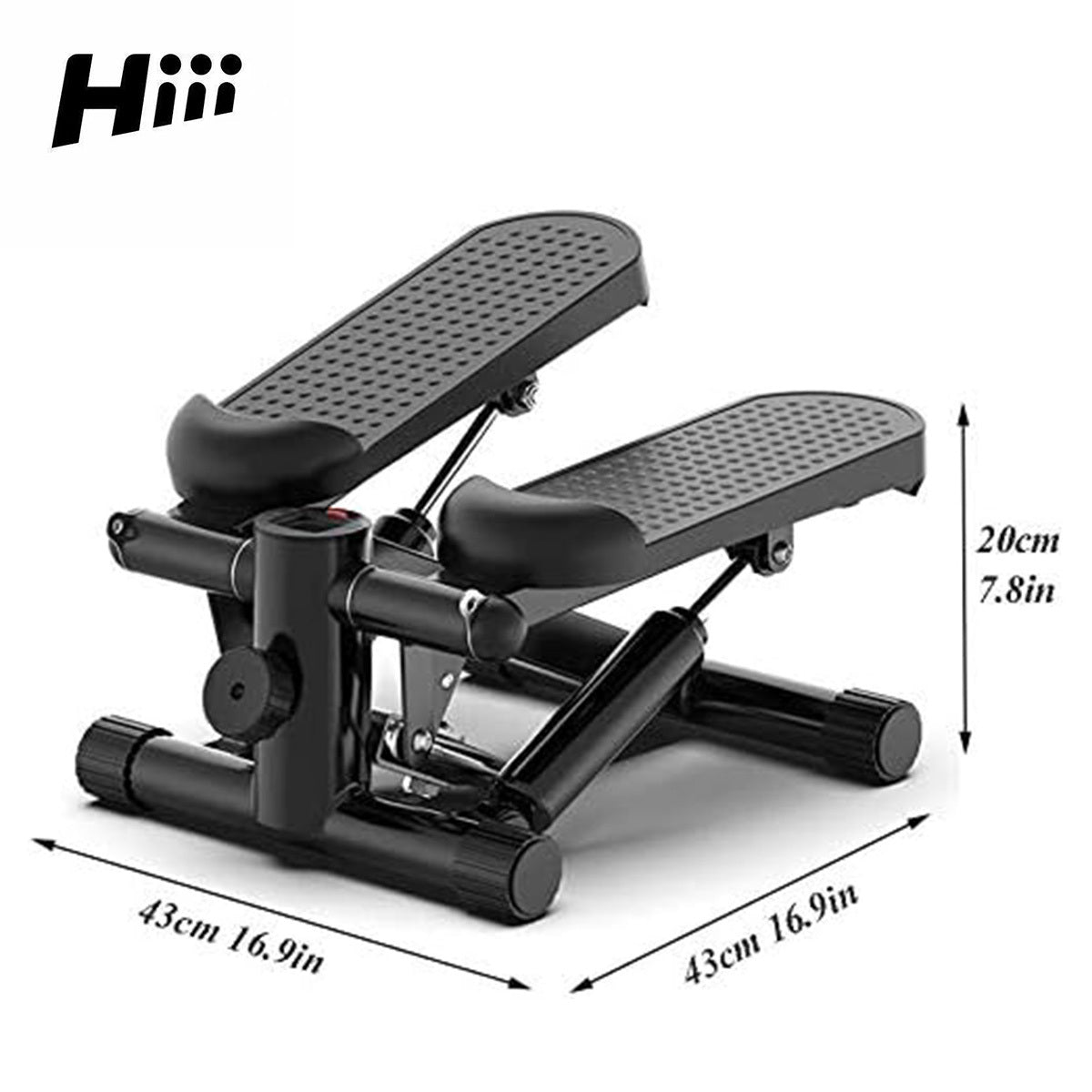 1pc,hiii,Escaleras para hacer ejercicio en casa,Mini escalera paso a paso con capacidad de 330 libras,Máquina paso a paso para ejercicio,Mini paso a paso con bandas de resistencia