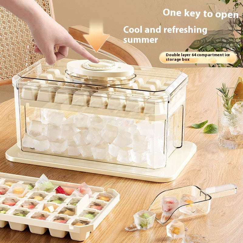 Molde para cubitos de hielo, utensilios de cocina para hacer hielo domésticos de calidad alimentaria