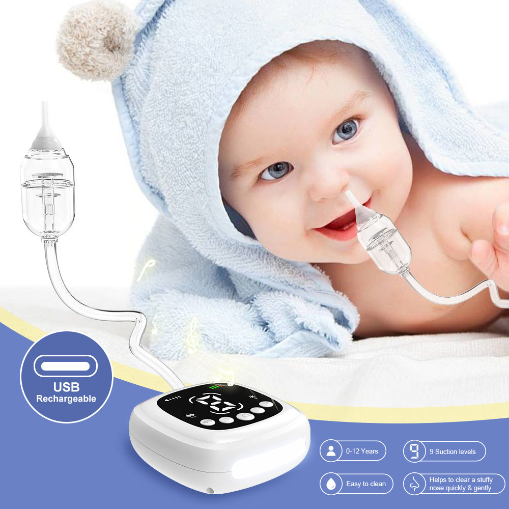 Aspirador nasal eléctrico Productos para bebés Limpiador de cavidades nasales
