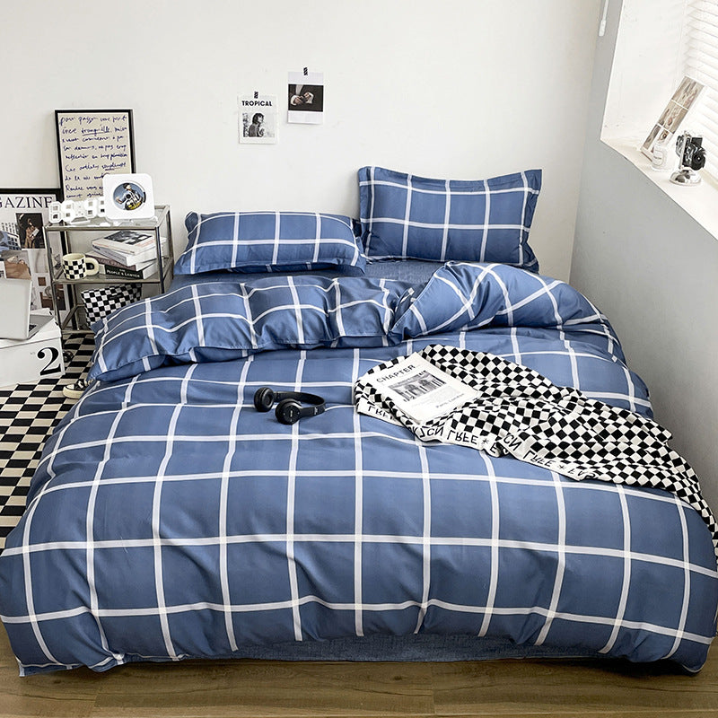 Ropa de cama Juego de cuatro piezas Sábana Funda de edredón