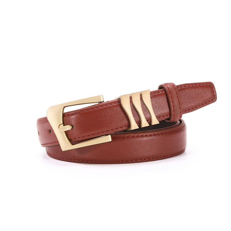 Ceinture simple et décontractée pour minorités rétro