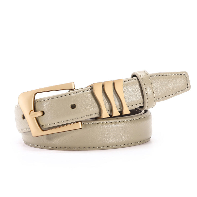 Ceinture simple et décontractée pour minorités rétro