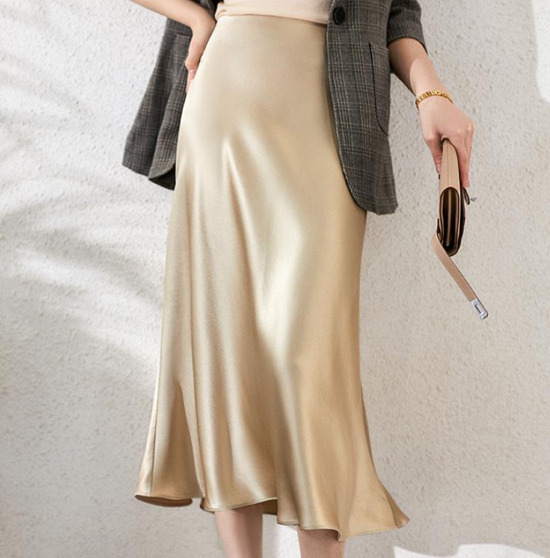 Jupe unie de style français